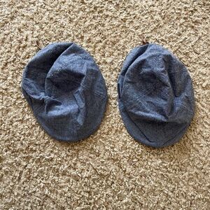 Stylish Blue newsboy/flat gold hats for boys - 2